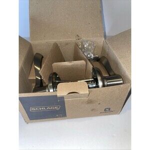 Schlage  Flair Door Lever Bed & Bath Privacy Lock F40 FLA 625 New In Open Box